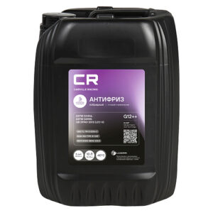 Антифриз лобридный флуоресцентный -40°С, Si-OAT, G12++, 10л/10.72кг