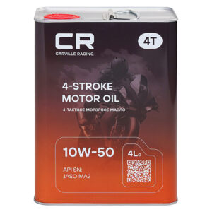 Масло моторное CARVILLE RACING 4T 10W-50 4L