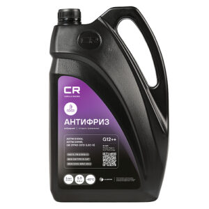 Антифриз лобридный флуоресцентный -40°С, Si-OAT, G12++, 5л/5.36кг
