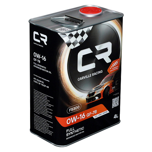 Масло моторное CARVILLE RACING FS300 0W-16 GF-7B 4L — изображение 3